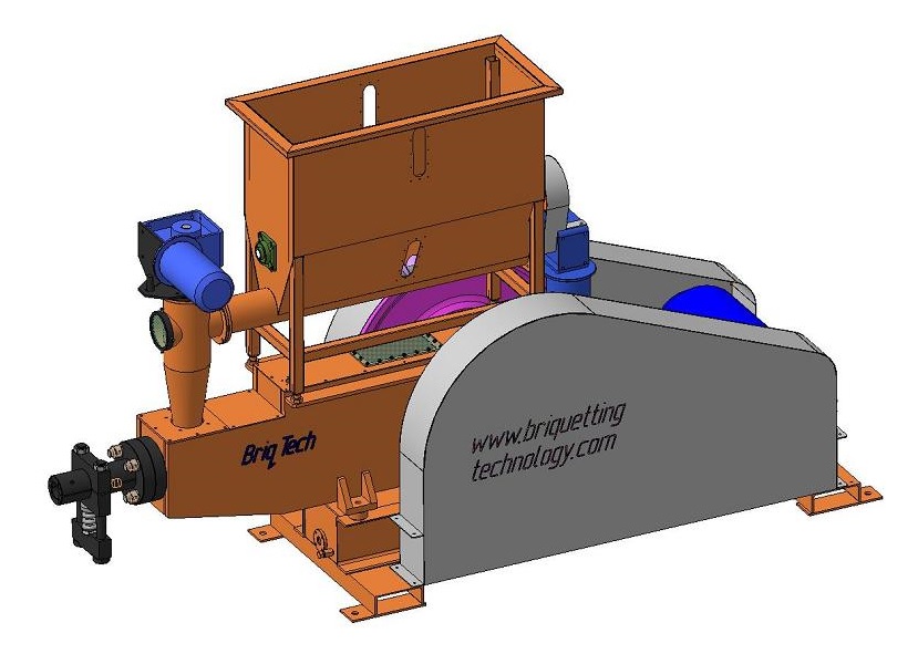 Mechanical Briquetting Press